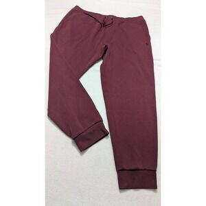 Polo Ralph Lauren Mens Sweatpants Joggers Red Maroon Accent Logo Size XXL